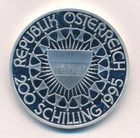 Ausztria 1995. 200Sch Ag "Olimpia Centenáriuma - Síelés" T:PP ujjlenyomat
Austria 1995. 2...