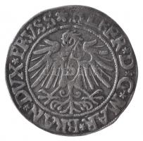 Német Államok / Porosz Hercegség 1537. 1Gr Ag "Brandenburgi Albert" (1,86g) T:2 / 
German...