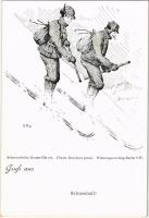 Schneeheil! Schneeschuhe, Rennwölfe etc. Ski, winter sport. Wintersportverlag, Berlin SW. 46.