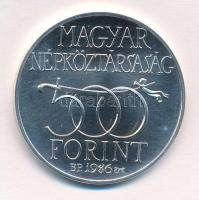 1986. 500Ft Ag "Budavár visszavétele 1686" T:BU 
Adamo EM97