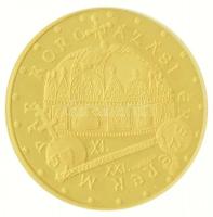 1999. "István Magyarország első királya" Au emlékérem tanúsítvánnyal, dísztokban, lezárt k...