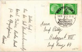 1938 Berlin, Internationale Handwerks-Ausstellung, Magyar Csárda / crafts exhibition, Hungarian tave...