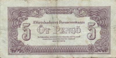 1944. "V.H." 1P (5x) benne kisebb képméret, 5P (1x), 10P (5x) benne 3x egymásutáni sorszám...