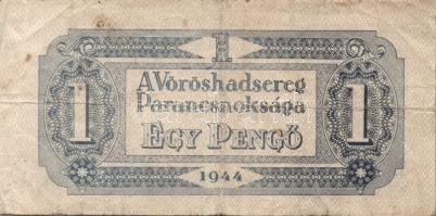 1944. "V.H." 1P (5x) benne kisebb képméret, 5P (1x), 10P (5x) benne 3x egymásutáni sorszám...