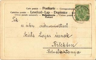 1904 Nude-like lady with bow, vintage erotic postcard. Clara Ward, Princesse de Caraman-Chimay-style...