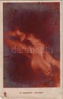 1929 Souvenir / Erotic lady. HSB. 1313. s: W. Maertens (EK)