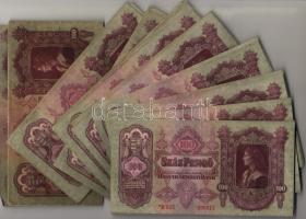 1930 100P sorszám *-os betűjellel 71 db T:II