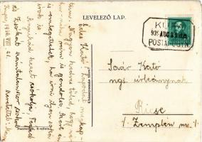 Felkel még a magyar igazság napja! / Hungarian irredenta propaganda s: Fabrik Ferenc + "1936 KU...