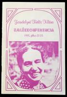 Zsindelyné Tüdős Klára. Életrajz - dokumentumokban. 1895-1980. Vál. és szerk.: Dizseri Eszter. Bp.,1...