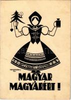 Magyar a Magyarért! / Hungarian irredenta propaganda s: Nemesszeghy + 1943 Zrínyi Ilona születésének 300. évfordulója So. Stpl. (EK)