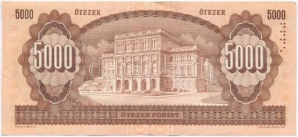1990. 5000Ft "H" T:III szép papír
Adamo F49