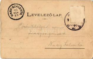 1901 Arad, Várkapu, katonák. Kiadja Kerpel Izsó / castle gate, K.u.K. soldiers (Rb)