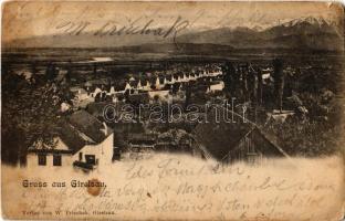 1905 Fenyőfalva, Gierelsau, Bradu, Brad; látkép. Kiadja W. Prischak / general view (EK)