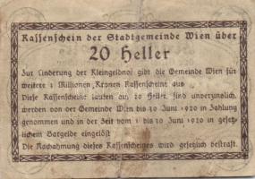Ausztria 1920-21. 12db szükségpénz, benne 1 dupla, egyébként klf T:II,II/III