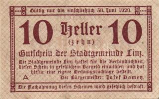 Ausztria 1920-21. 12db szükségpénz, benne 1 dupla, egyébként klf T:II,II/III