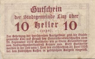 Ausztria 1920-21. 12db szükségpénz, benne 1 dupla, egyébként klf T:II,II/III