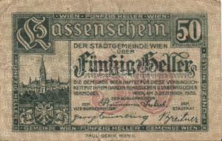 Ausztria 1920-21. 12db szükségpénz, benne 1 dupla, egyébként klf T:II,II/III