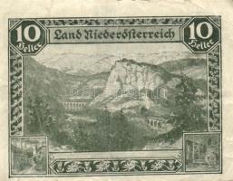 Ausztria 1920-21. 12db szükségpénz, benne 1 dupla, egyébként klf T:II,II/III