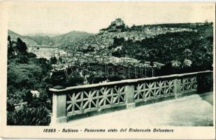 Subiaco, Panorama visto dal Ristorante Belvedere / general view