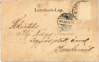 1901 Tordai-hasadék, Cheile Turzii, Torda, Turda; A hasadék bejárata Peterd (Magyarpeterd) felől. Du...