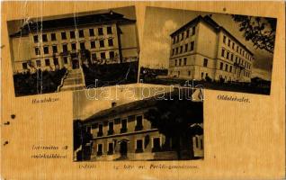 Aszód, Ágostai hitvallású evangélikus Petőfi gimnázium internátusa és emléktáblája (fa)