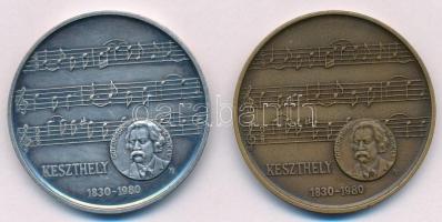 Képíró Zoltán (1944-1981) 1980. "MÉE X. Vándorgyűlése - Keszthely / Goldmark Károly" ezüst...