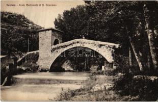 Subiaco, Ponte Medioevale di S. Francesco / medieval bridge