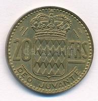 Monaco 1950. 20Fr Al-Br "III. Rainier" T:1-,2
Monaco 1950. 20 Francs Al-Br "Rainier ...