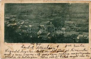 1902 Ferencfalva, Franzdorf, Valiug; látkép templommal / general view with church (EB)