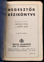 1941 Weiss Mannfréd - Hegesztők kézikönyve. Sok ábrával 158p. Sérült papírkötésben