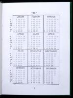 1997 Katonai pályaválasztási naptár Műbőr kötés,