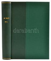 1972 Az erdő. XXI. évf. 1-12 sz. Teljes évfolyam. Modern félvászon-kötésben, szép állapotban