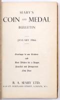 "Seaby's Coin and Medal Bulletin" 1966-os évfolyamának egybekötött számai