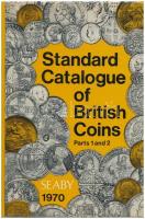Peter Seaby: Standard Catalogue of British Coins Parts 1 and 2. London, 1970. Használt, de jó állapotban.