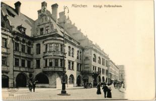 München, Munich; Königl. Hofbrauhaus / brewery