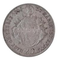 1848KB 20kr Ag "V. Ferdinánd" T:1-
Hungary 1848KB 20 Kreuzer Ag "Ferdinand V" C...
