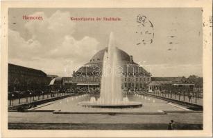 Hannover, Konzertgarten der Stadthalle / congress hall, concert garden