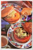 5 db szakácskönyv:  A 100 legjobb francia recept, A 100 legjobb kínai étel, A 100 legjobb vendégváró...