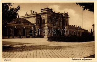 1943 Sopron, Délivasút pályaudvar, vasútállomás