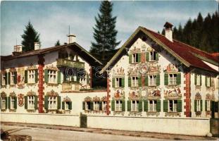 Oberammergau, Passionsspieldorf, Hansel-und-Gretelhaus / Hansel and Gretel house