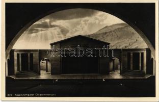 Oberammergau, Passionstheater / passion play theatre, photo