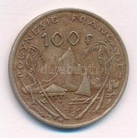 Francia-Polinézia 1976. 100Fr Ni-Br T:2 French Polynesia 1976. 100 Francs Ni-Br C:XF