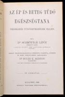 Az Egészségápolás Könyvtára 4 kötete (I., VII., XVI., XIX.): 
Dr. Schrötter Lipót: Az ép és beteg t...