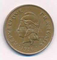 Új-Kaledónia 1976. 100Fr Ni-Br T:1-
New Caledonia 1976. 100 Francs Ni-Br C:AU