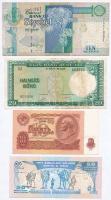 Vegyes 4db-os külföldi bankjegy tétel, benne Seychelles-szigetek 1998. 10R, Szomália 1996. 50Sh, Szovjetunió 1961. 10R, Dél-Vietnám 1964. 20D T:I-III Mixed 4pcs of foregin banknote lot, with Seychelles 1990.10 Rupee, Somalia 1996. 50 Shilling, Soviet Union 1961. 10 Roubles, South Vietnam 1964. 20 Dong C:UNC-F