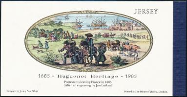 Hugenották bélyegfüzet Huguenots stamp booklet