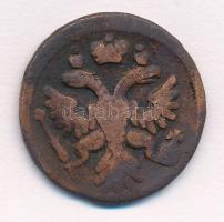 Orosz Birodalom 1737. 1 Denga (1/2k) Cu T:3 
Russian Empire 1737. 1 Denga (1/2 Kopek) Cu C:F