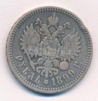 Orosz Birodalom 1899. 1R Ag "II. Miklós" T:3
Russian Empire 1899. 1 Ruble Ag "Nichol...