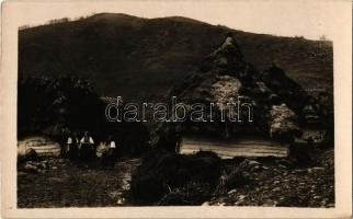 Nederes, Nedeliste (Ábelfalva, Ábelova); Národopisny odbor Matice Slovenskej. Chalupy / A Szlovák Matica néprajzi gyűjtéséből. folklór / From the Ethnographic department of Matica slovenská. folklore. Fot. Karel (Karol) Plicka