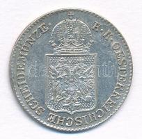 Ausztria 1849A 6kr Ag T:2 
Austria 1849A 6 Kreuzer Ag C:XF 
Krause KM#2200